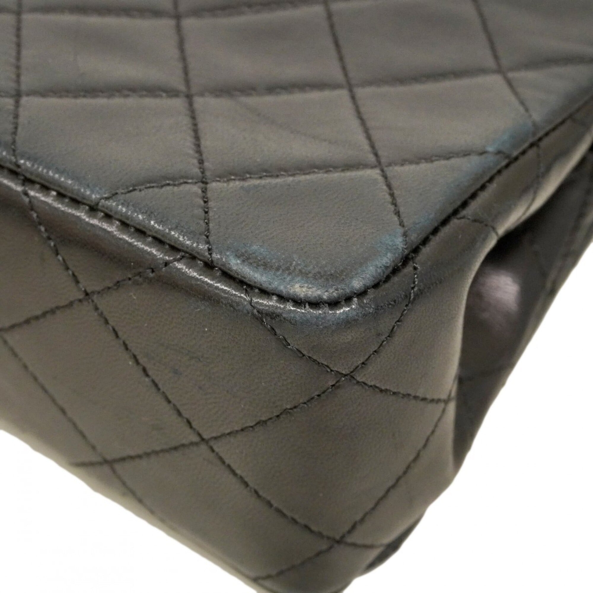 Chanel Black Leather Shoulder Bag