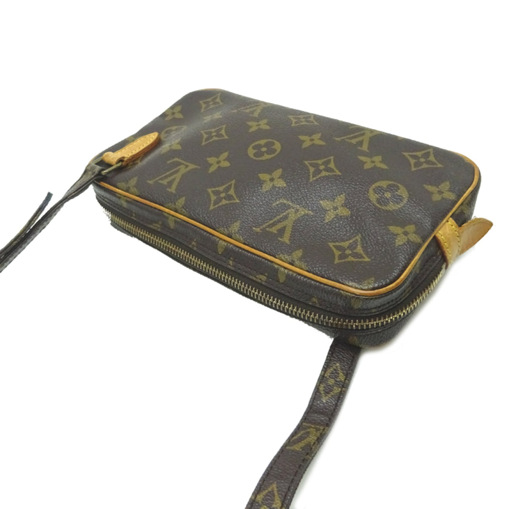 Louis Vuitton Brown Monogram Pochette Shoulder Bag