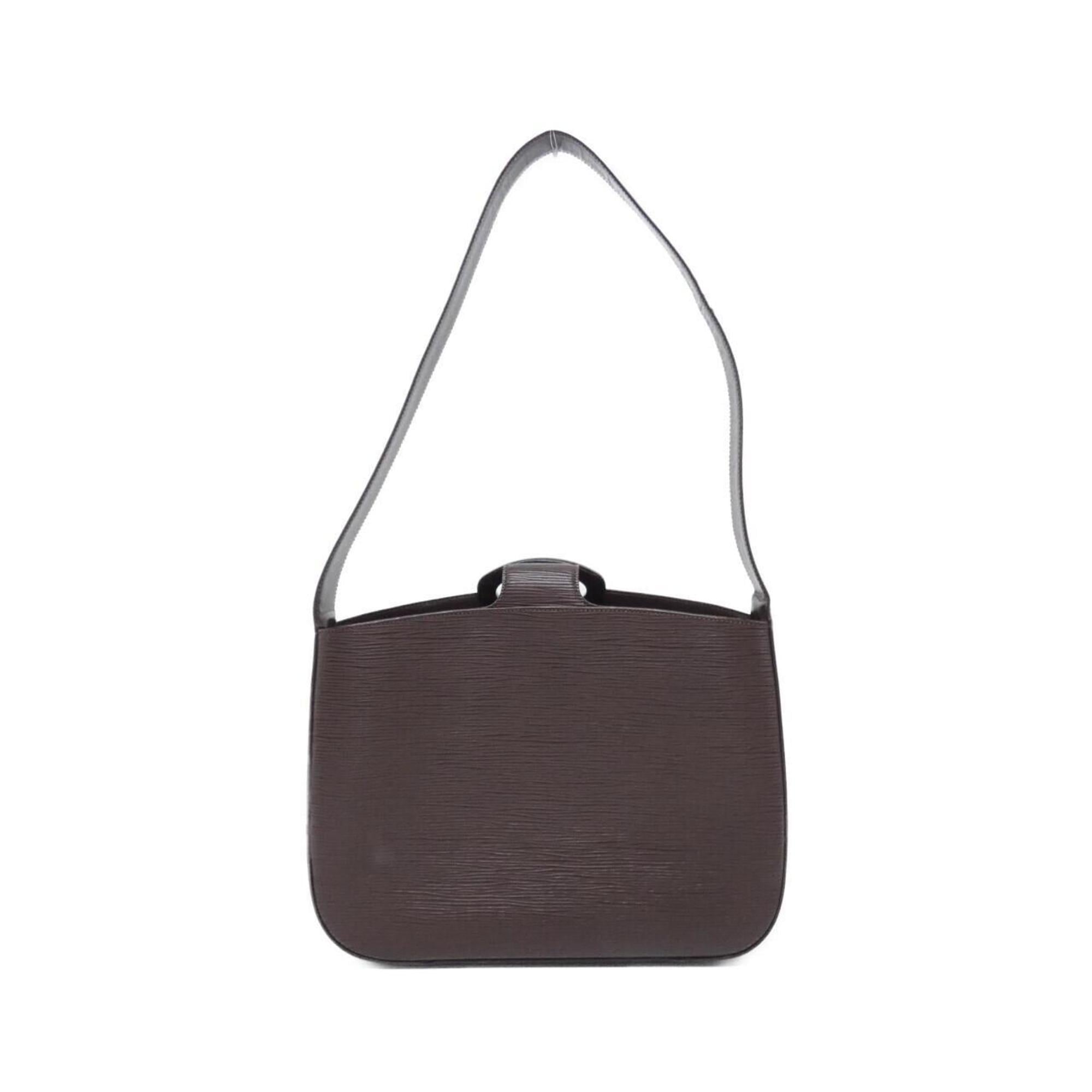 Louis Vuitton Brown Moka Leather Shoulder Bag