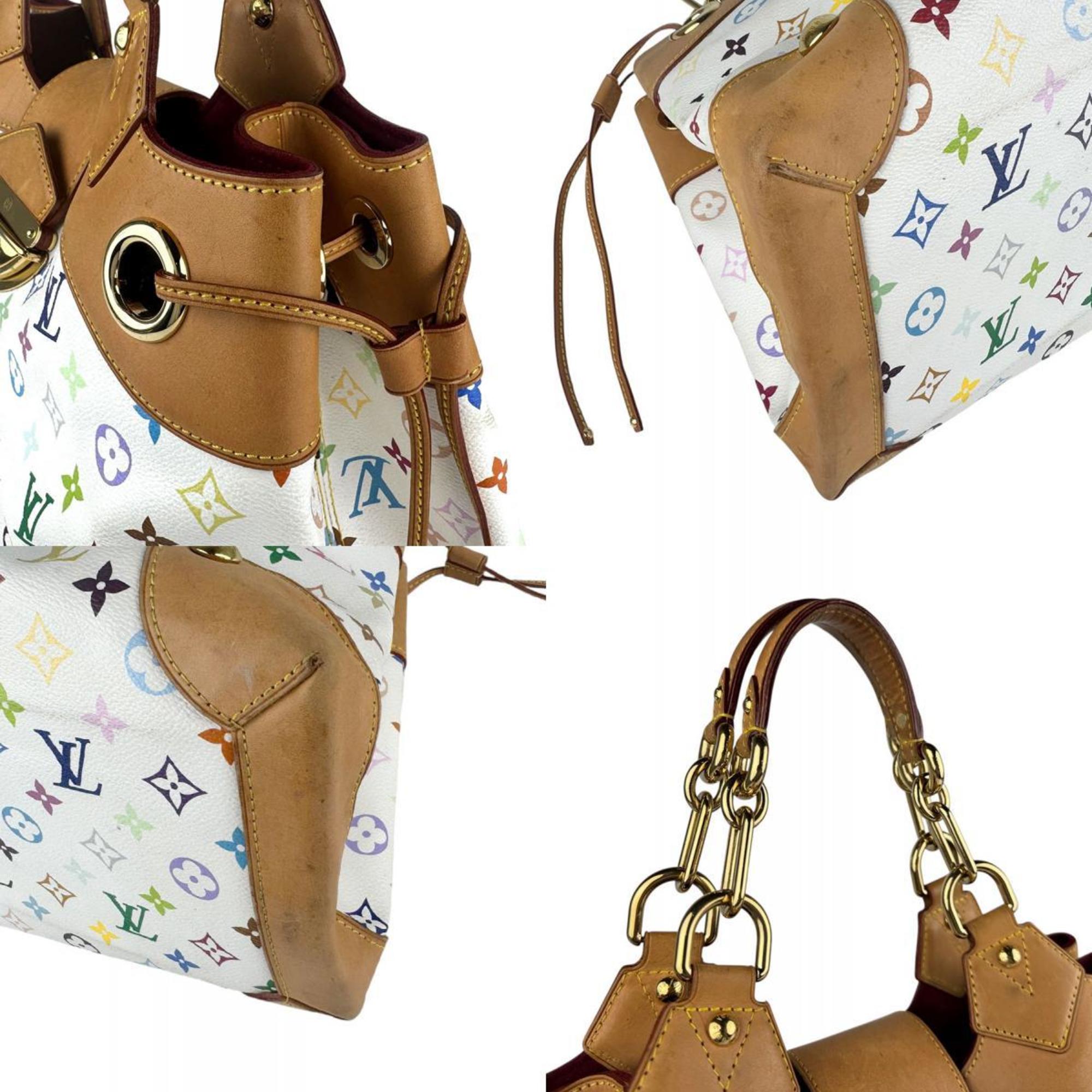 Louis Vuitton Blanc Monogram Multicolore Handbag
