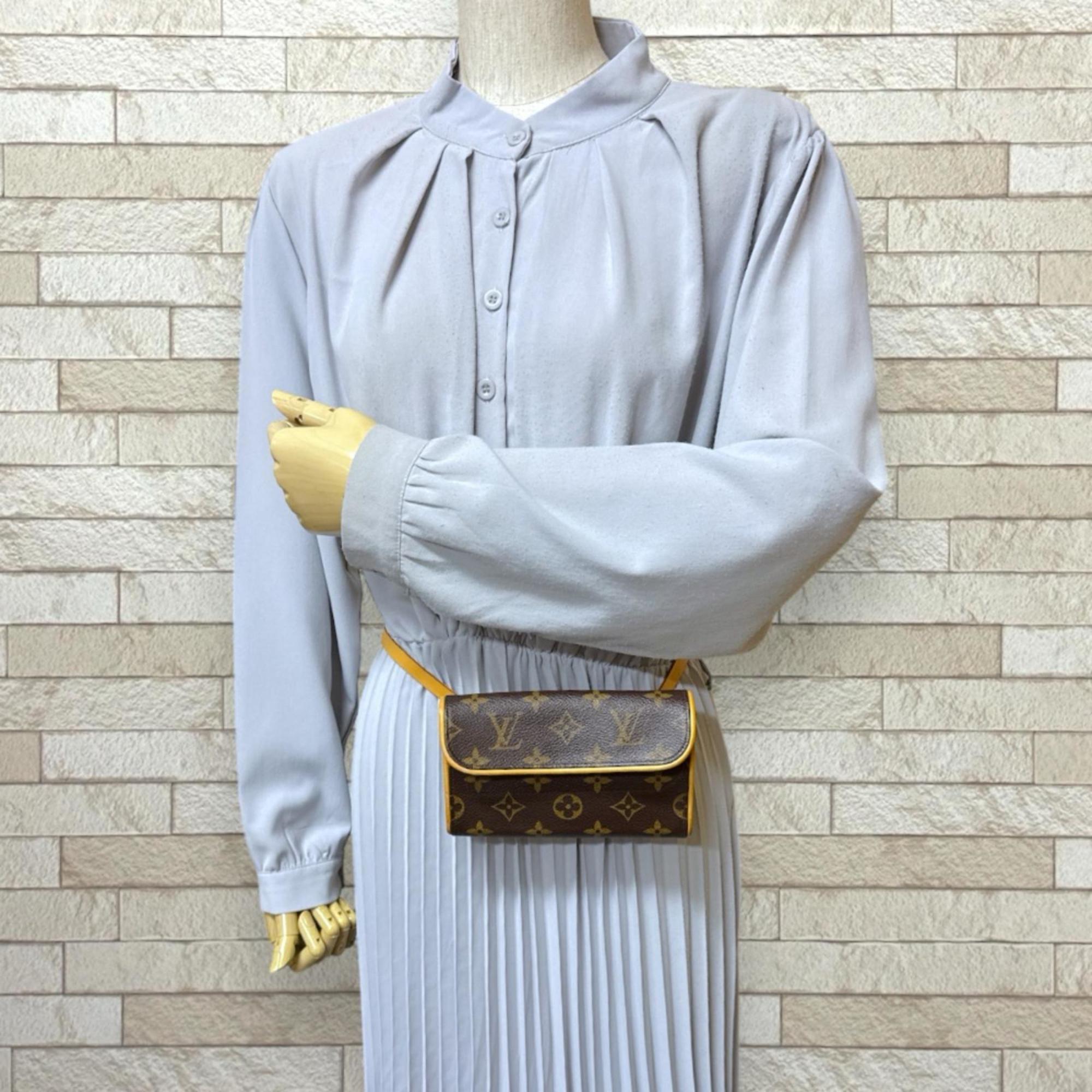 Louis Vuitton Brown Monogram Canvas Fanny Pack Pochette