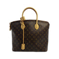 Louis Vuitton Marron Coated Canvas Handbag