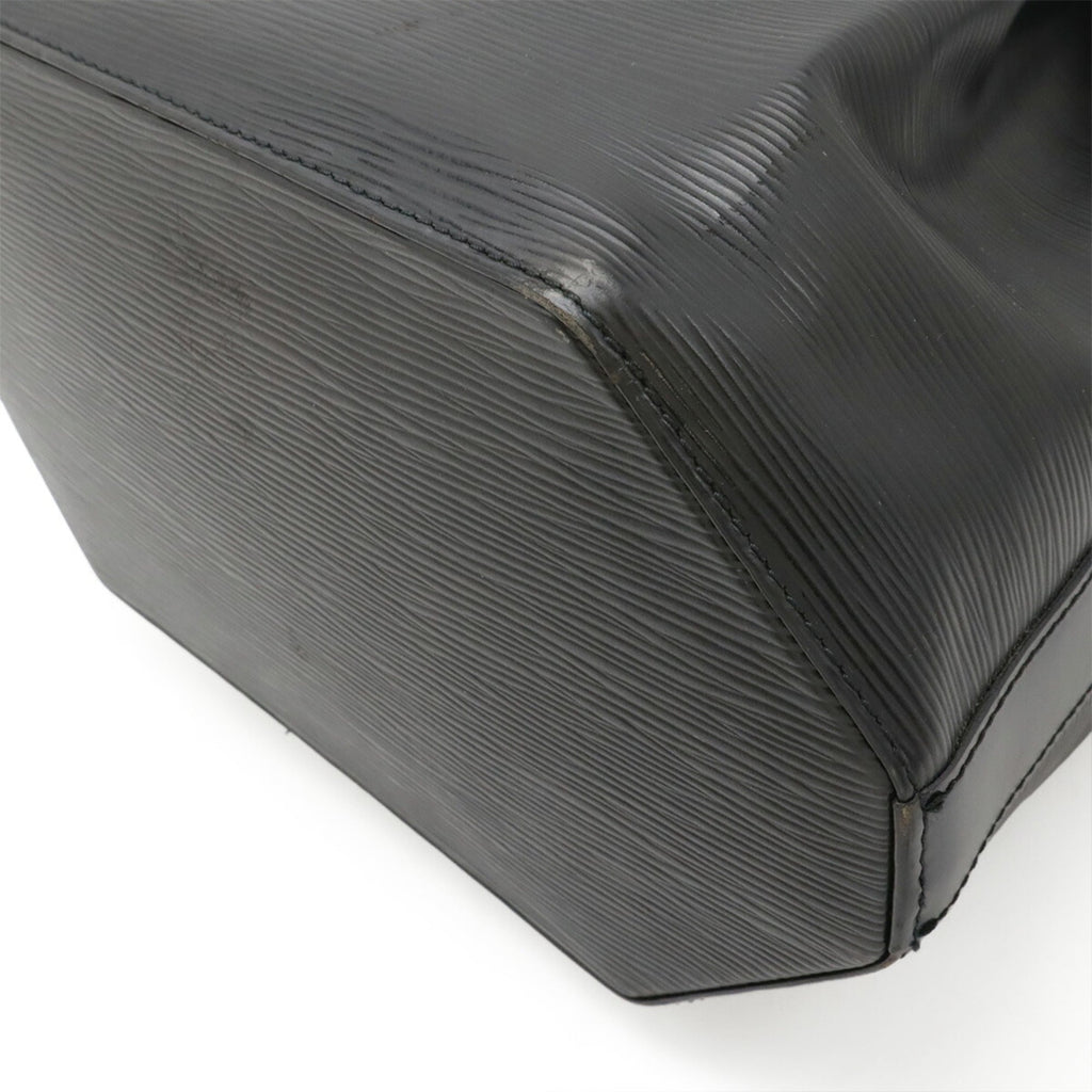 Louis Vuitton Noir Epi Leather Pouch Shoulder Bag