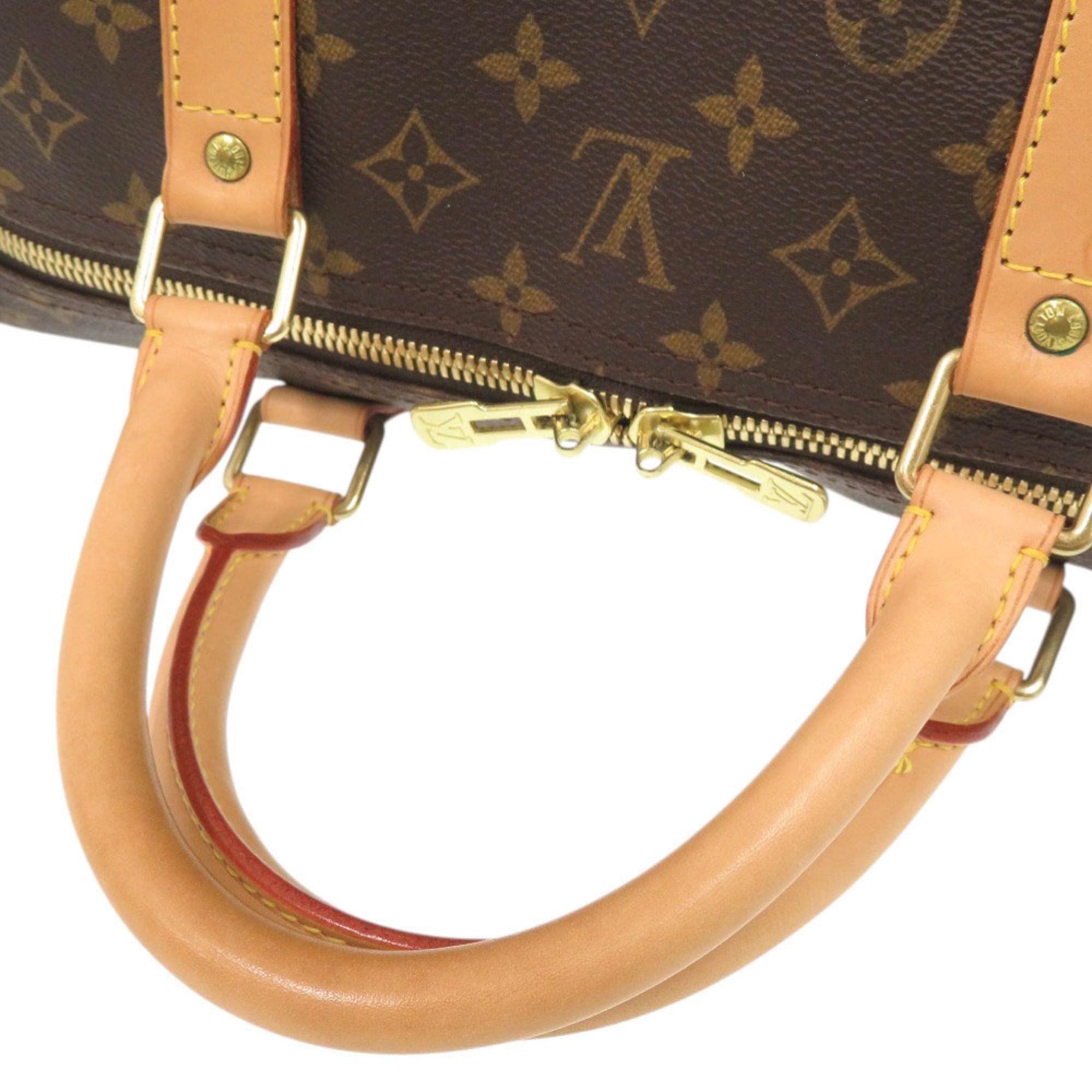 Louis Vuitton Brown Monogram Monogram Boston Bag