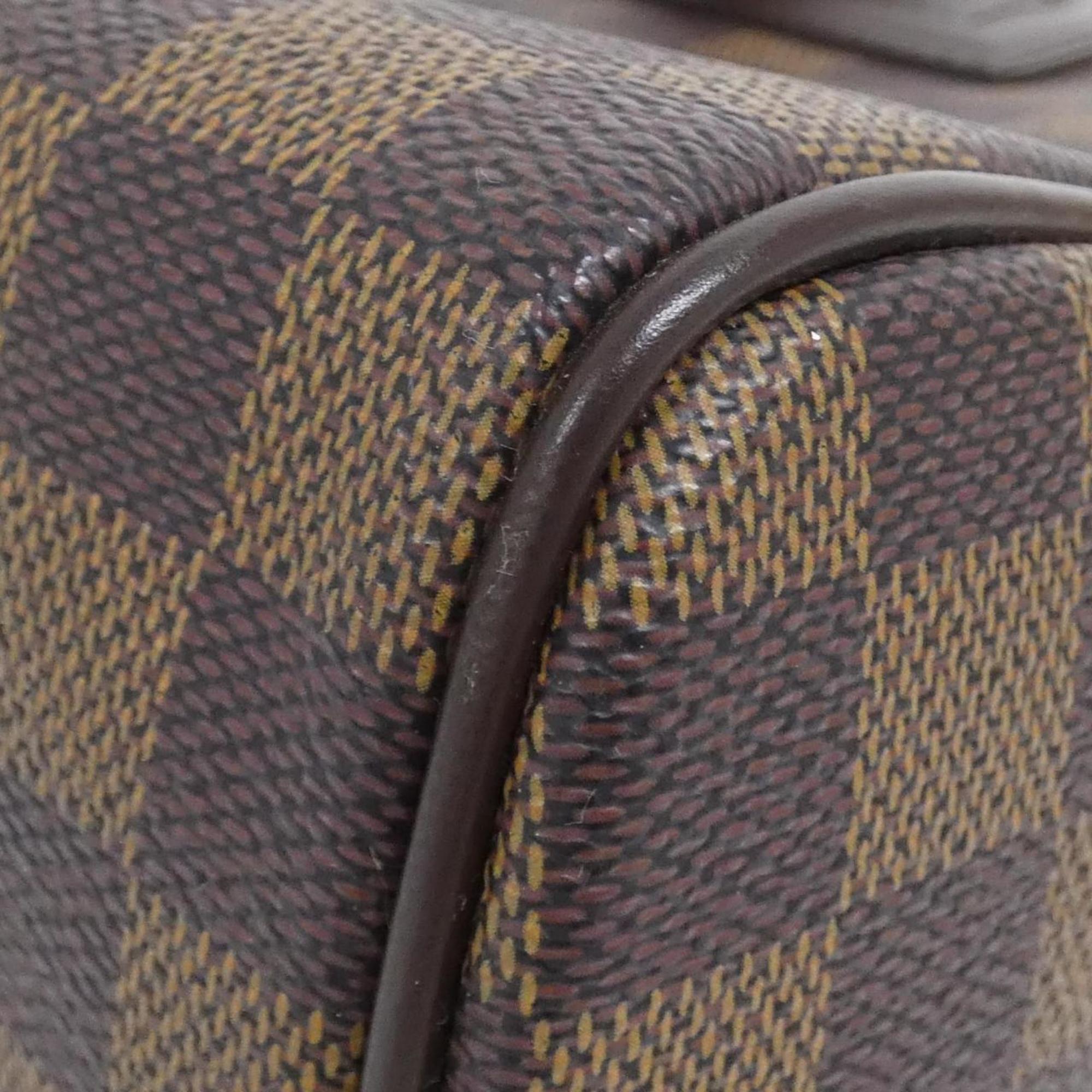 Louis Vuitton Ebene Coated Canvas Handbag