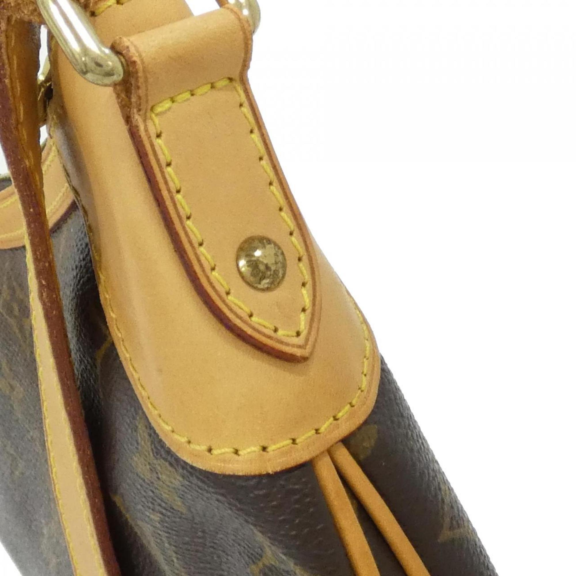 Louis Vuitton Marron Coated Canvas Shoulder Bag