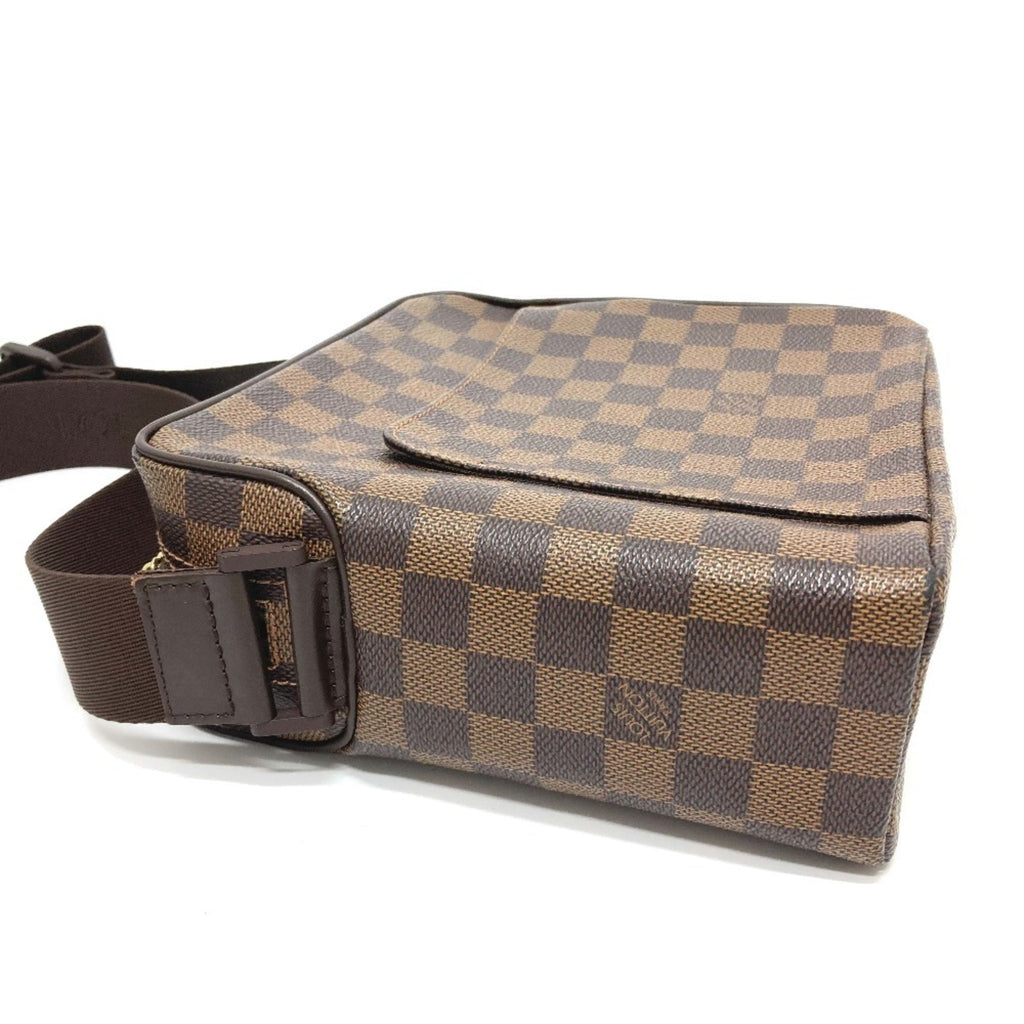 Louis Vuitton Damier Brown Ebene Damier Canvas Pochette Shoulder Bag