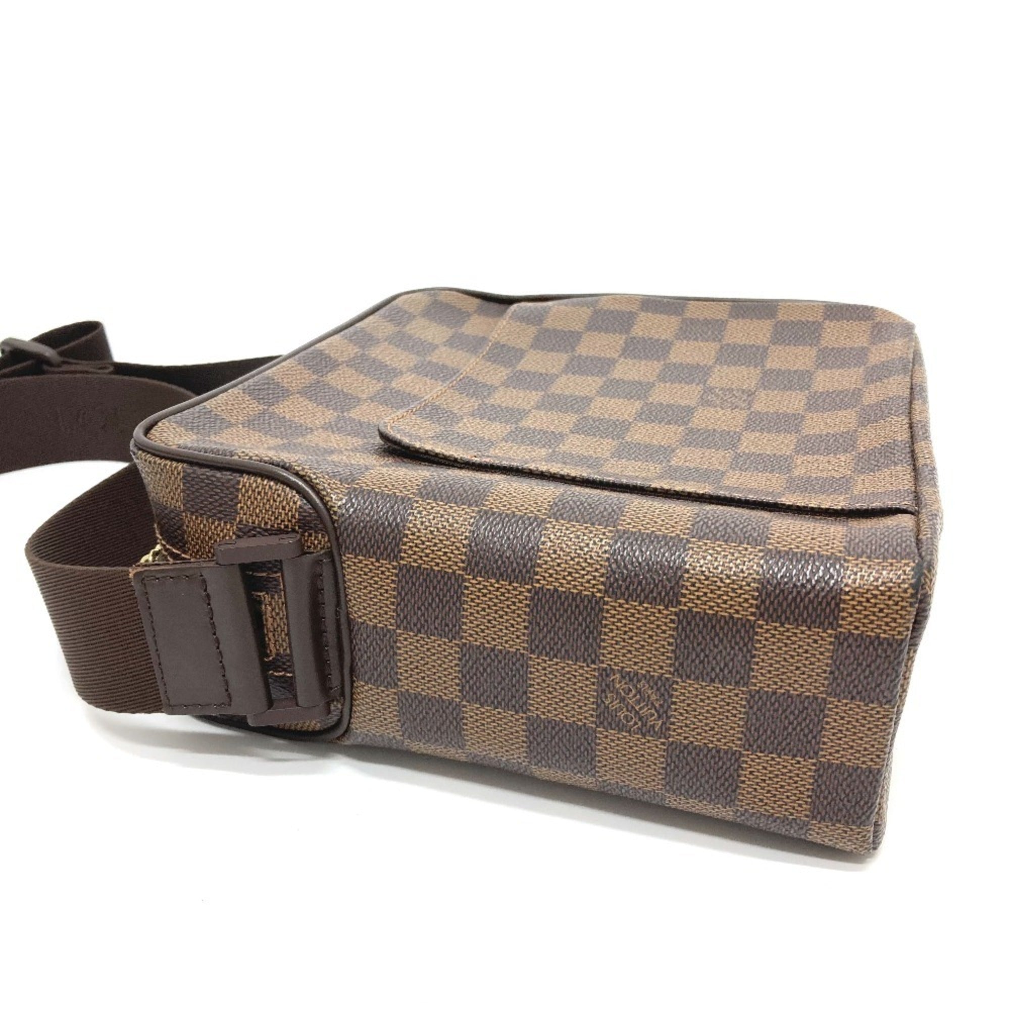 Louis Vuitton Damier Brown Ebene Damier Canvas Pochette Shoulder Bag