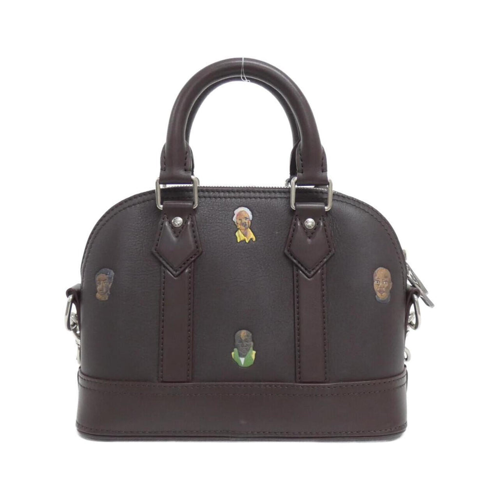 Louis Vuitton Brown Leather Handbag