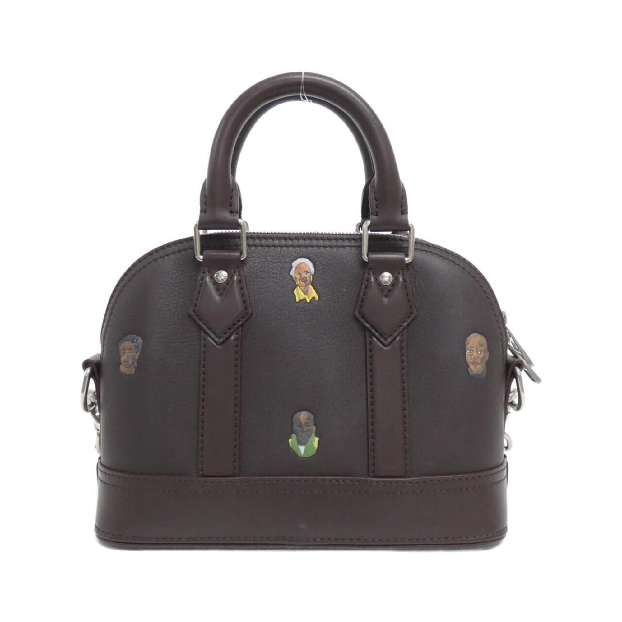 Louis Vuitton Brown Leather Handbag
