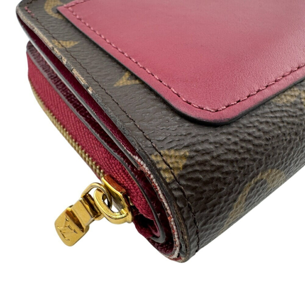 Louis Vuitton Pink Leather Wallet