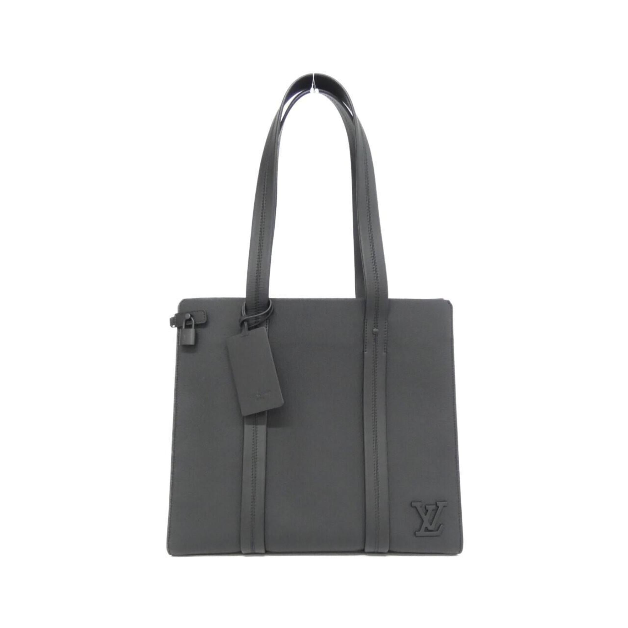 Louis Vuitton Black Leather Handbag