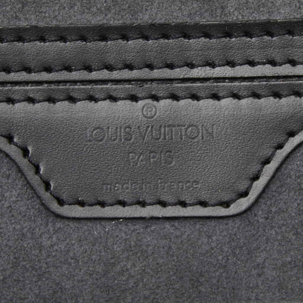 Louis Vuitton Black Noir Leather Backpack