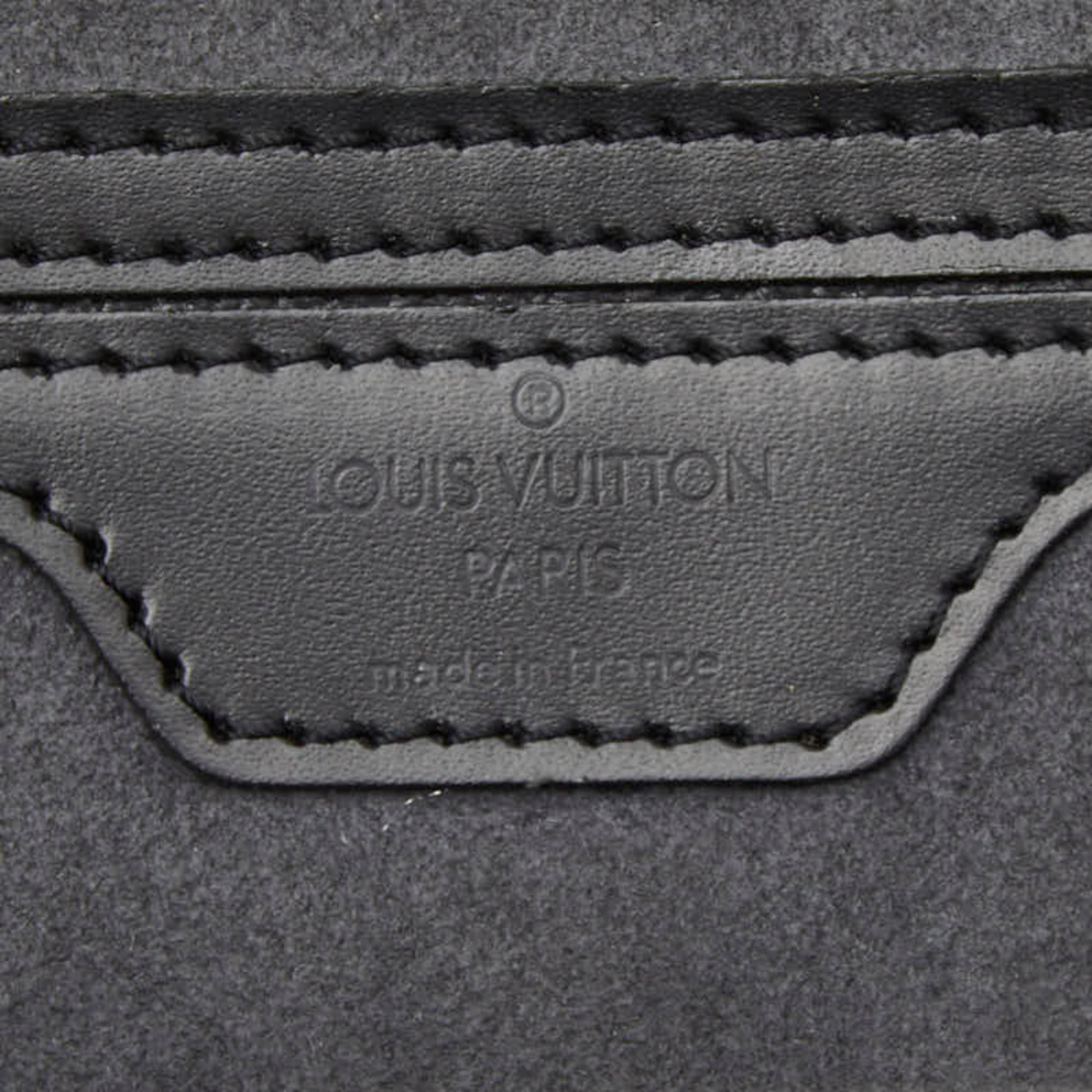 Louis Vuitton Black Noir Leather Backpack