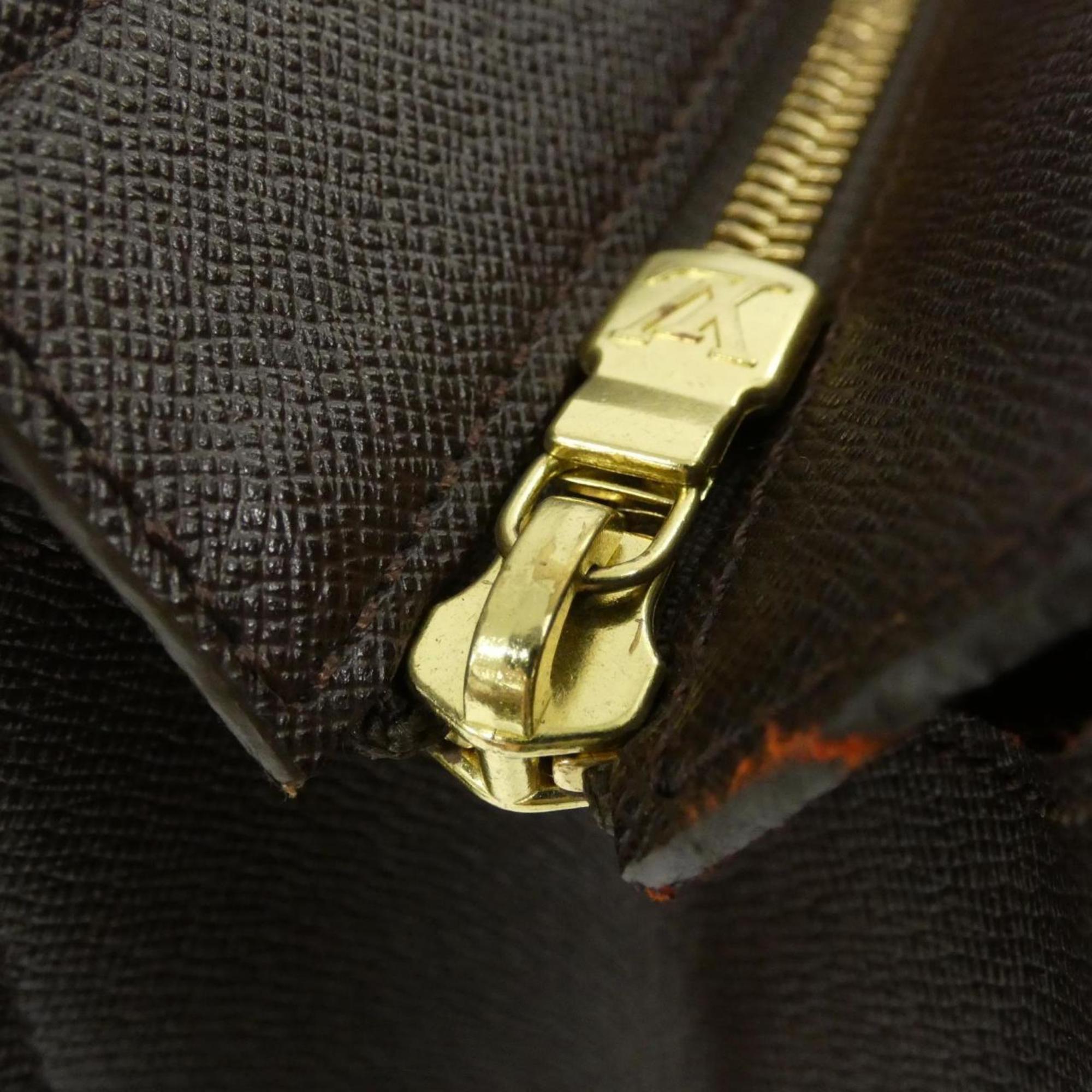 Louis Vuitton Ebene Coated Canvas Handbag Tote Bag