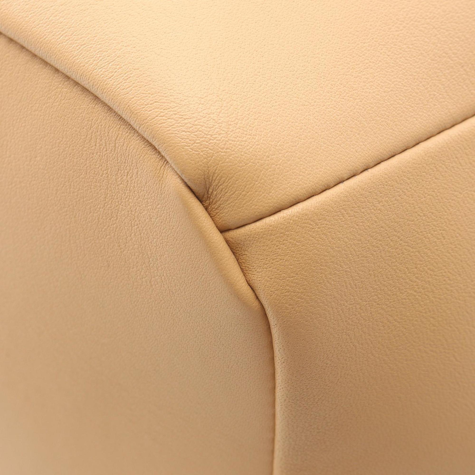 Bottega Veneta Beige Leather Handbag