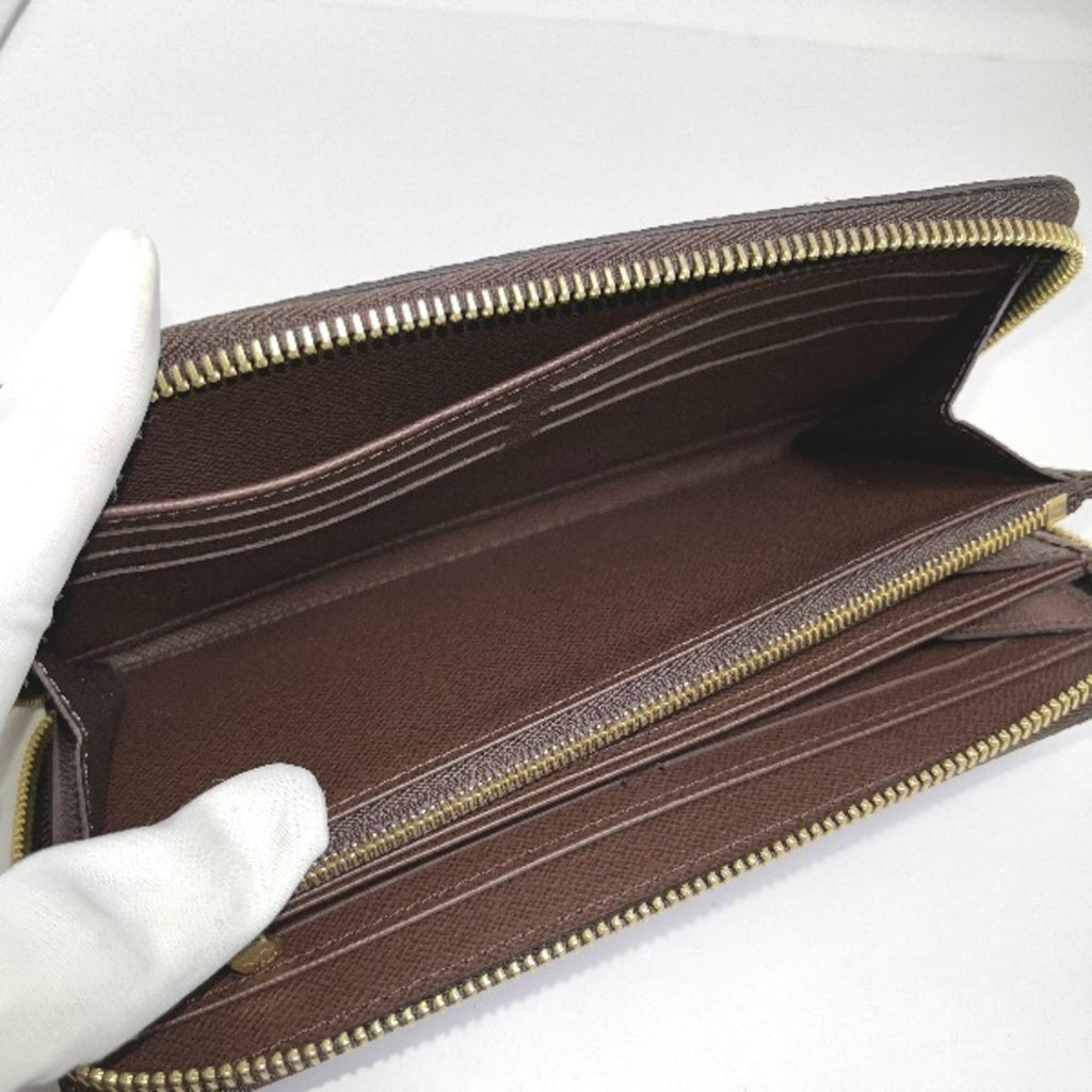 Louis Vuitton Brown Damier Canvas Long Wallet