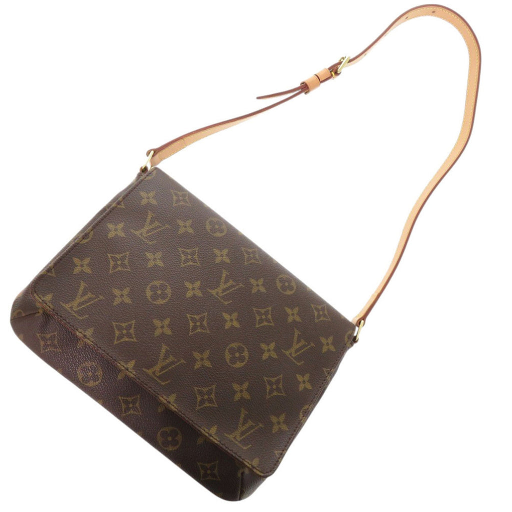Louis Vuitton Brown Monogram Canvas Shoulder Bag