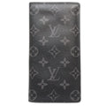Louis Vuitton Monogram Eclipse Monogram Eclipse Noir Monogram Eclipse Long Wallet