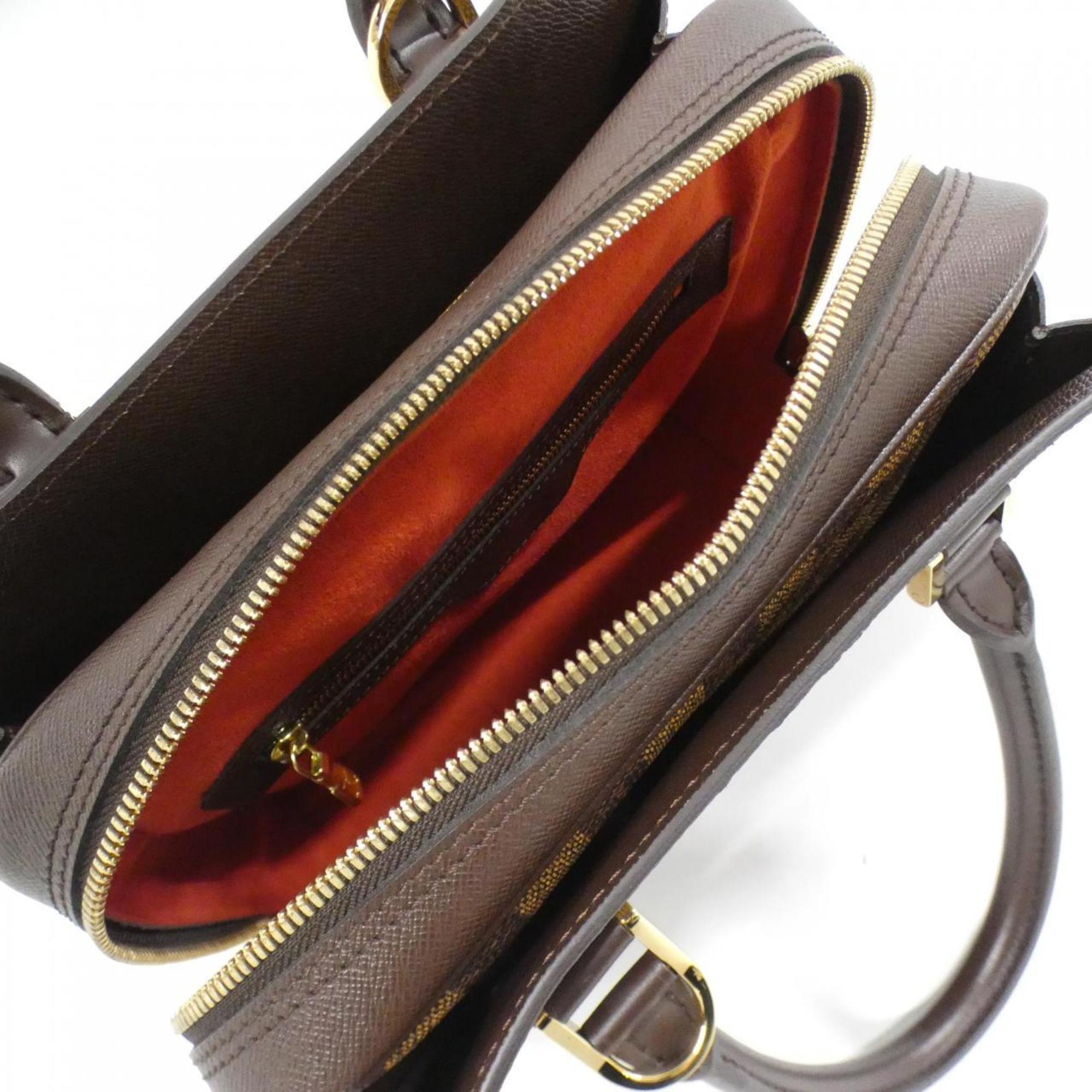 Louis Vuitton Ebene Coated Canvas Handbag