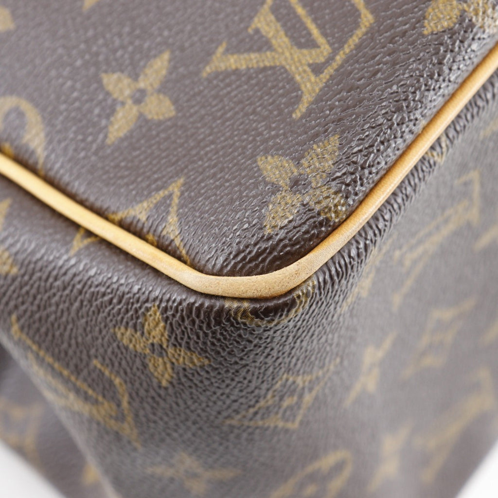 Louis Vuitton Brown Monogram Canvas Handbag