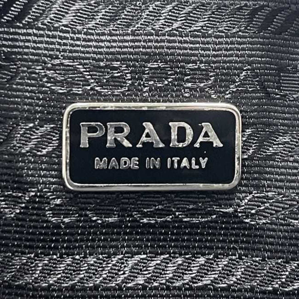 Prada Black Nero Leather Coin Purse/Coin Case