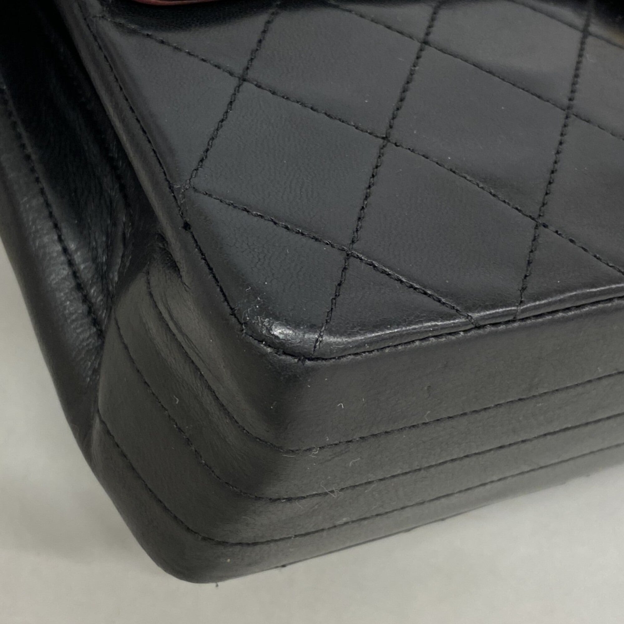 Chanel Black Leather Shoulder Bag