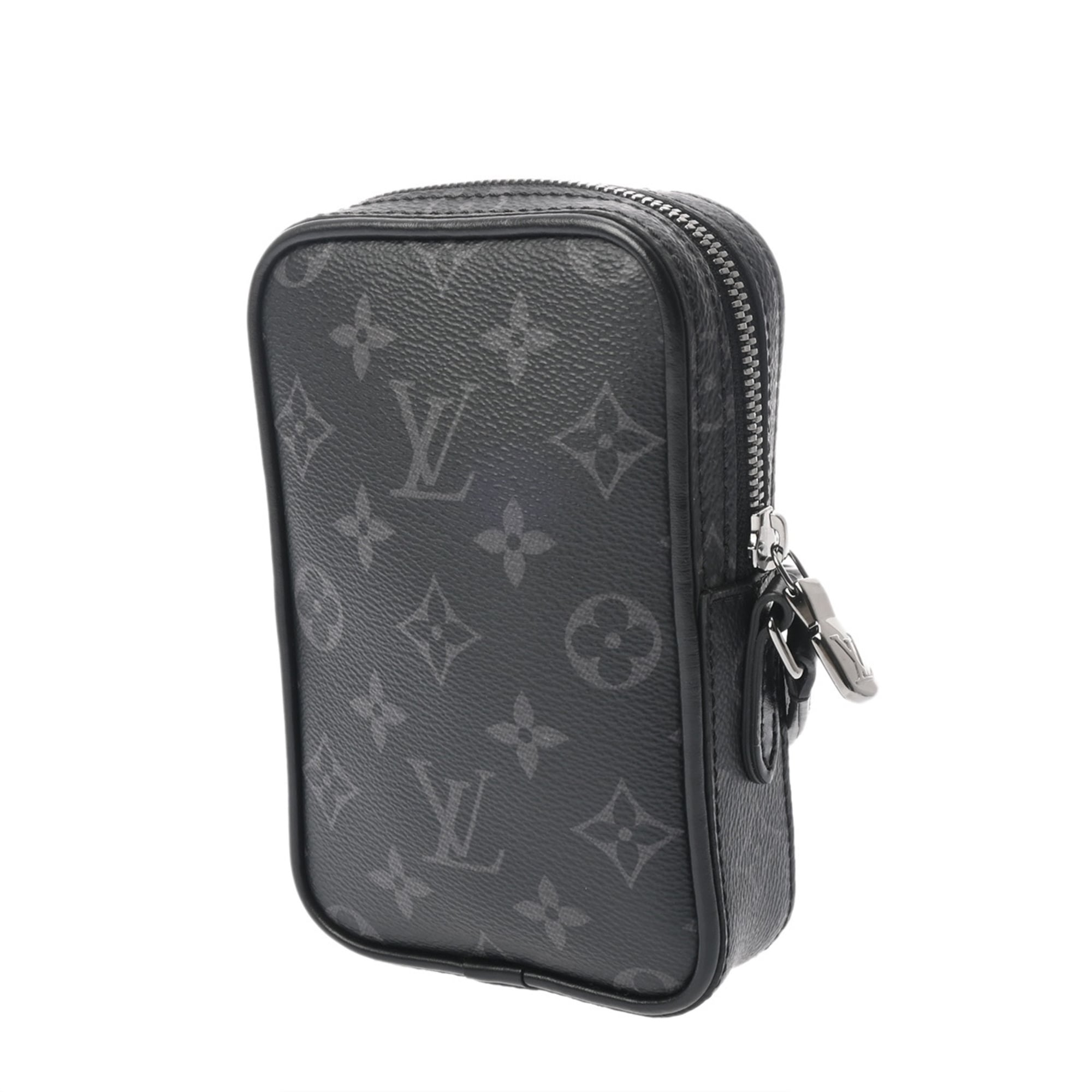 Louis Vuitton Black Monogram Eclipse Canvas Shoulder Bag
