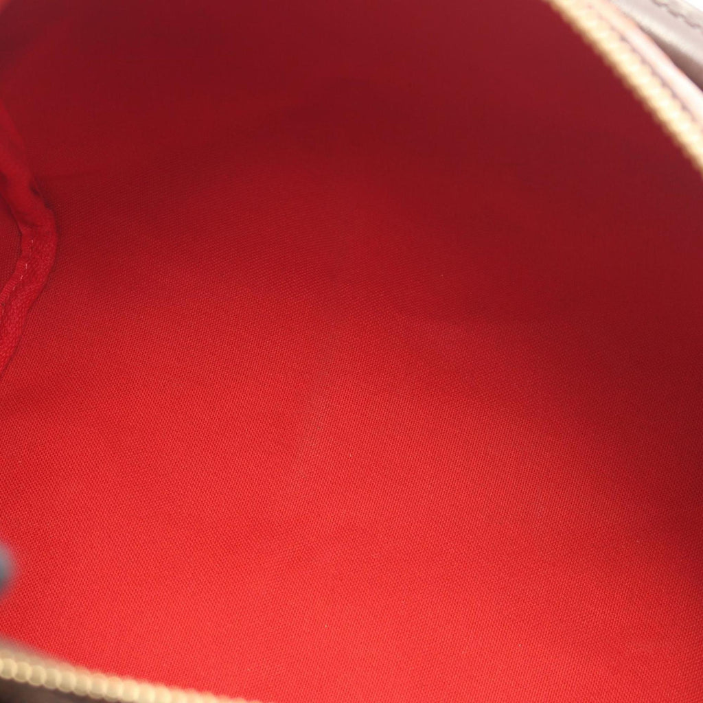 Louis Vuitton Brown Ebene Coated Canvas Leather Handbag