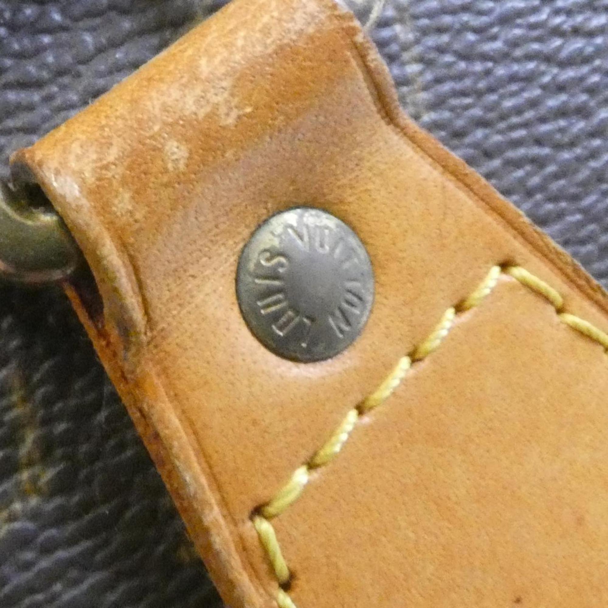Louis Vuitton Brown Coated Canvas Handbag