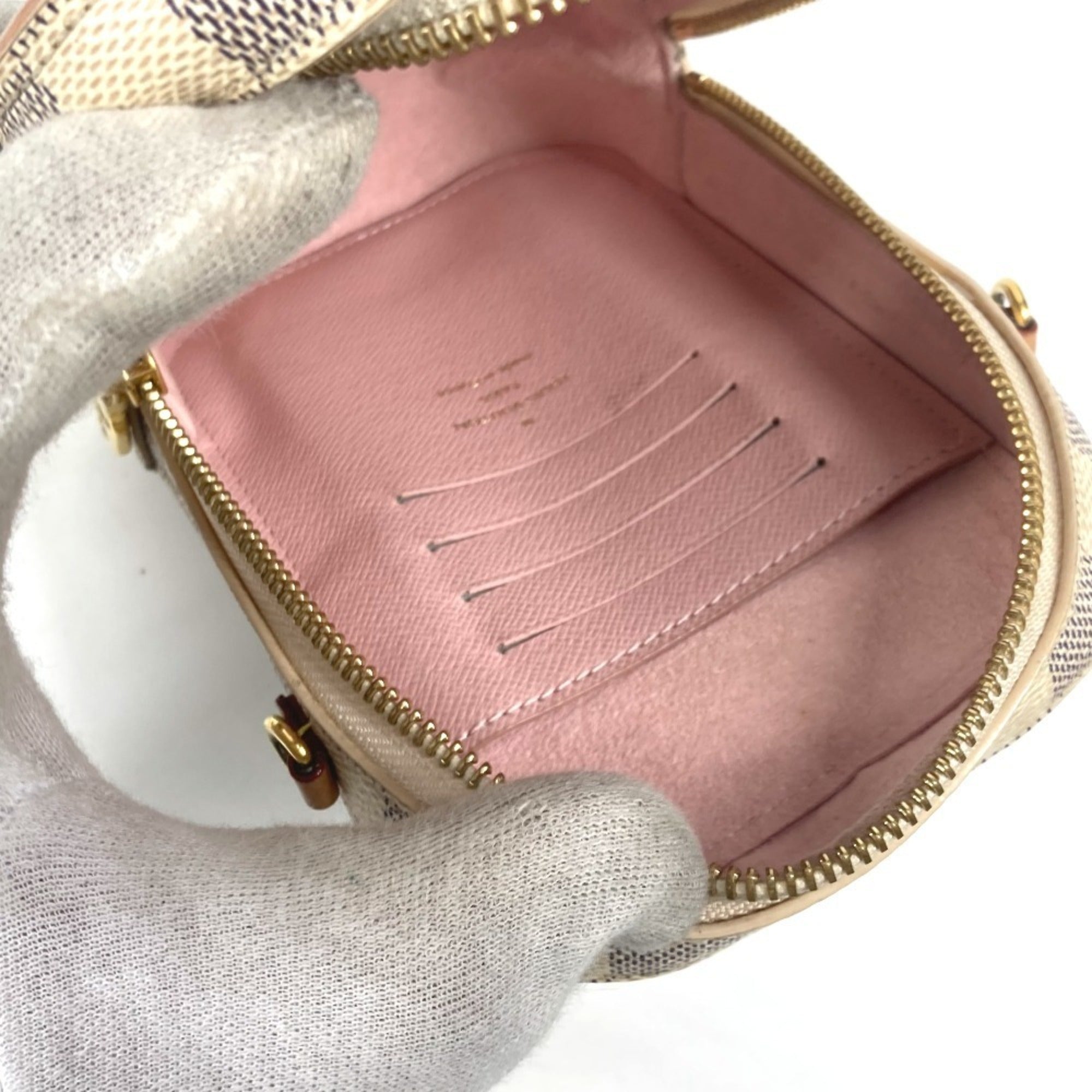 Louis Vuitton Damier Azur White Damier Azur Pochette Shoulder Bag