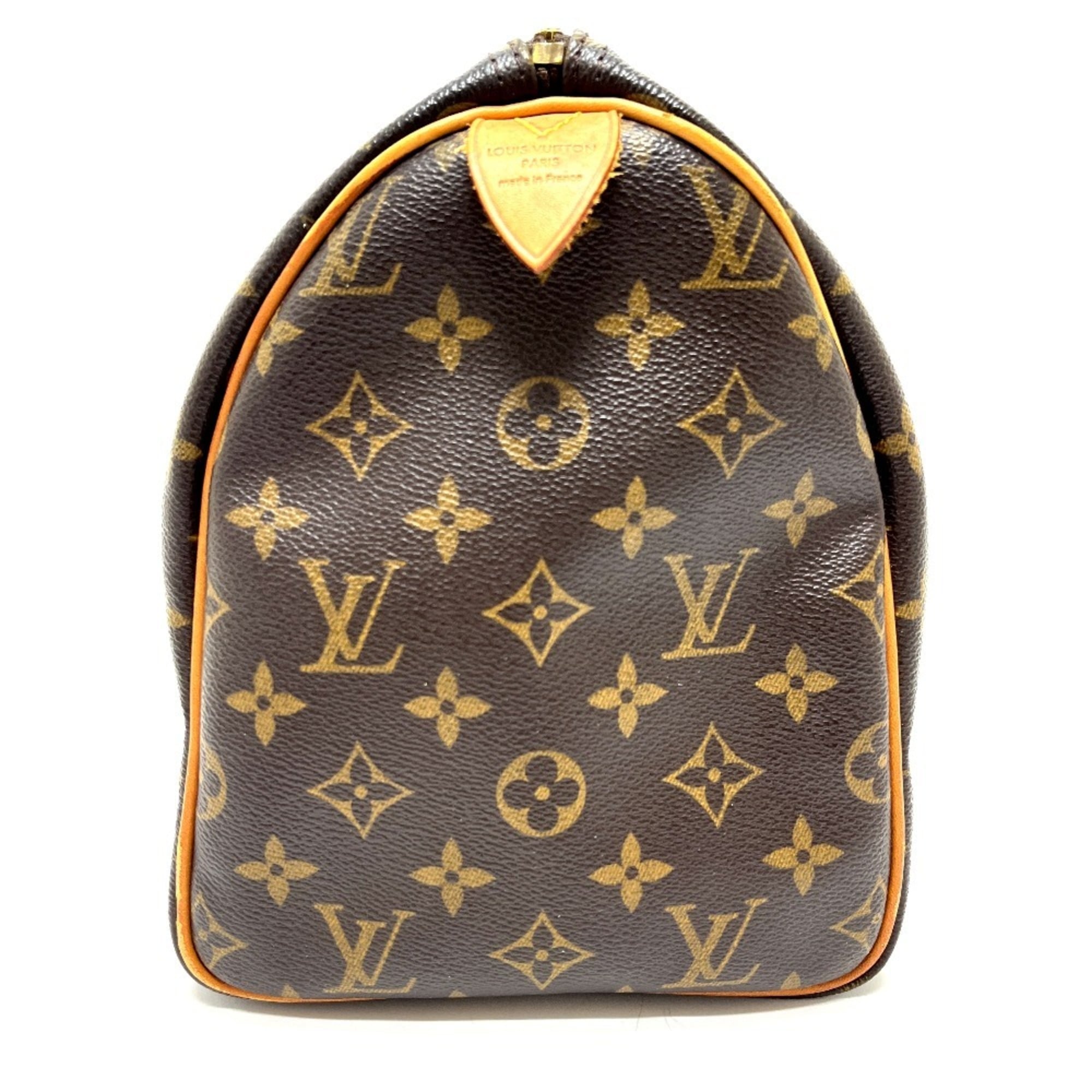 Louis Vuitton Brown Monogram Canvas Boston Bag Handbag