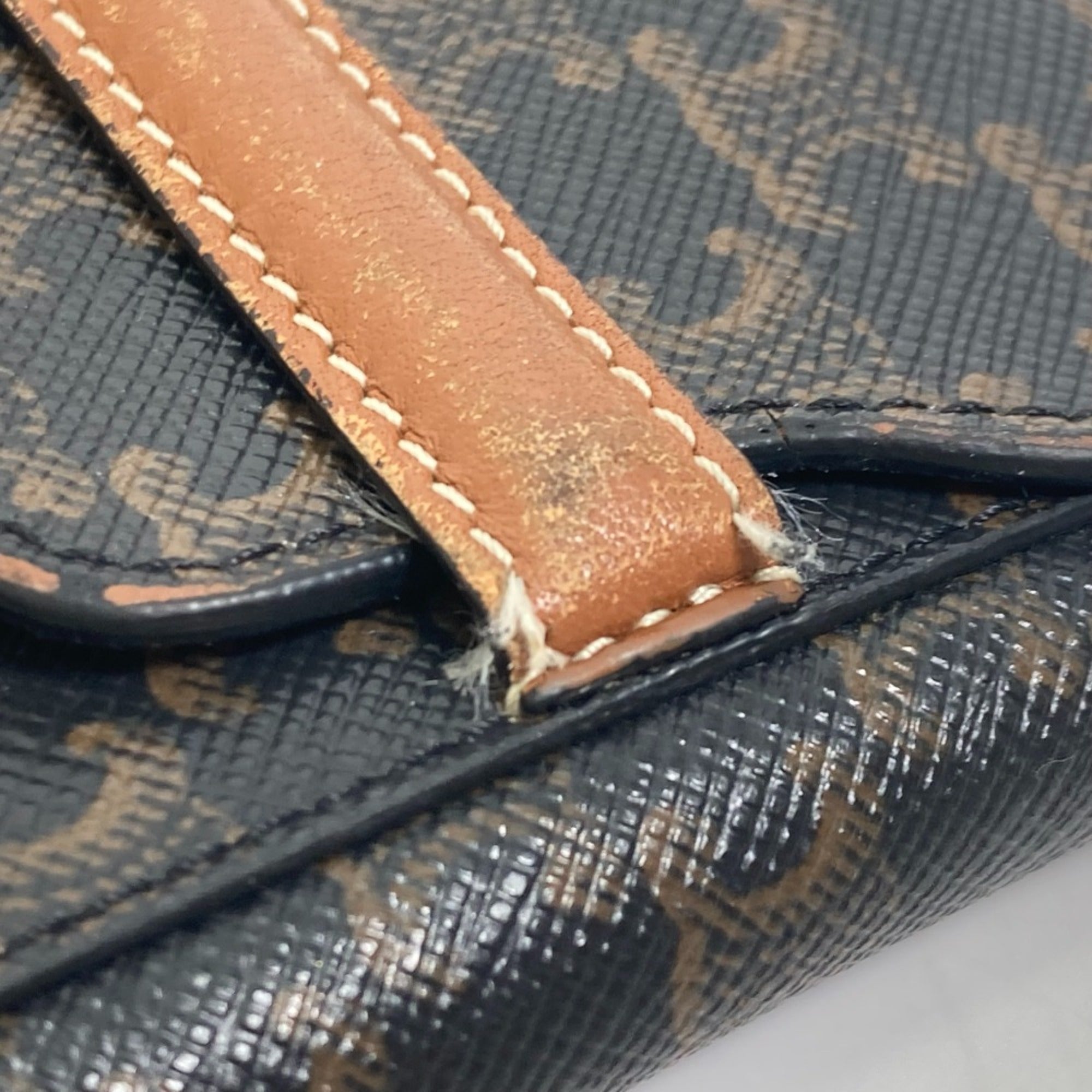 Celine Brown Leather Wallet (Bi-Fold)