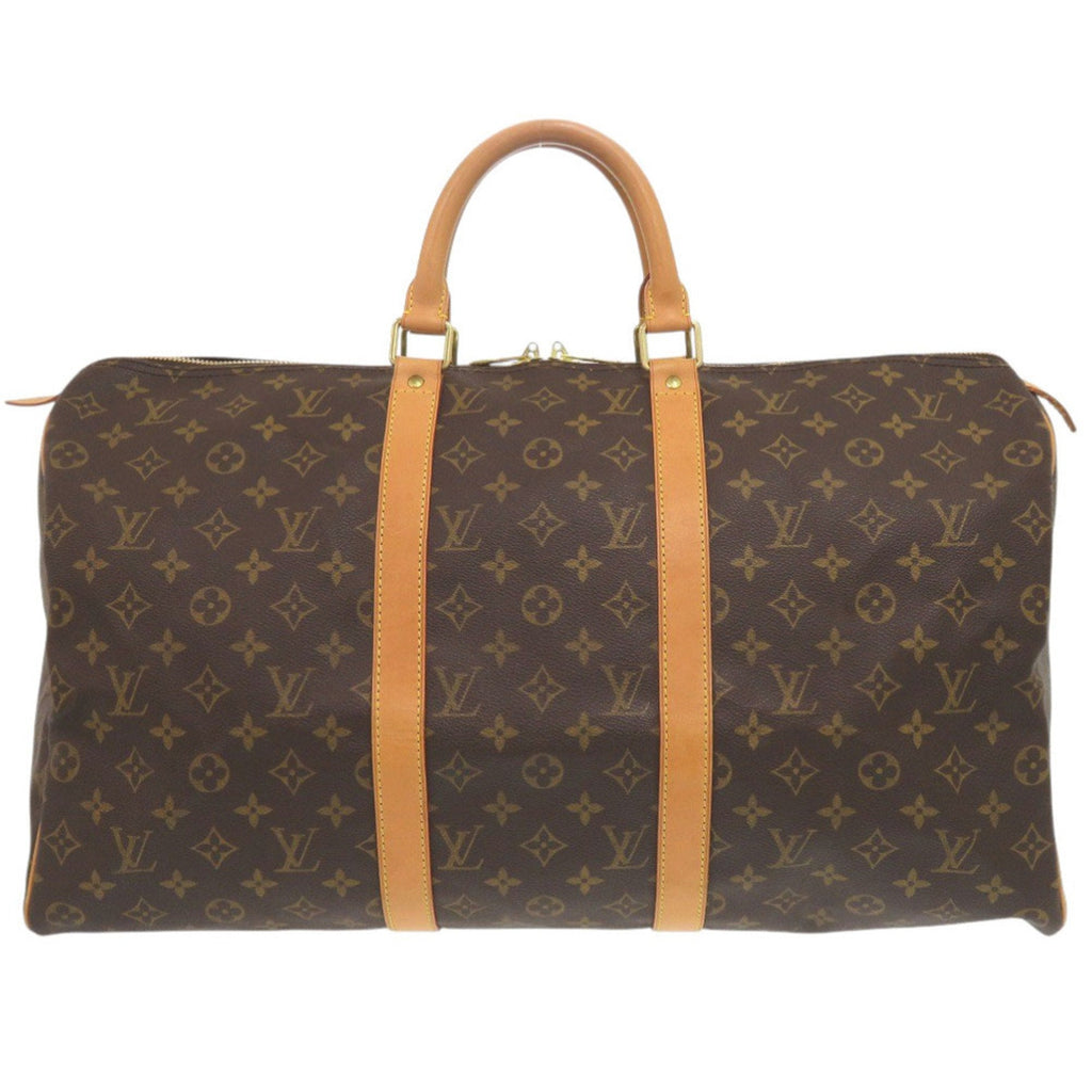 Louis Vuitton Brown Monogram Canvas Boston Bag
