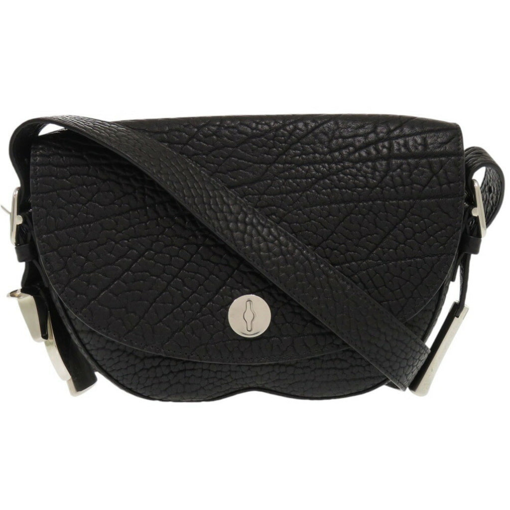 Burberry Black Leather Shoulder Bag