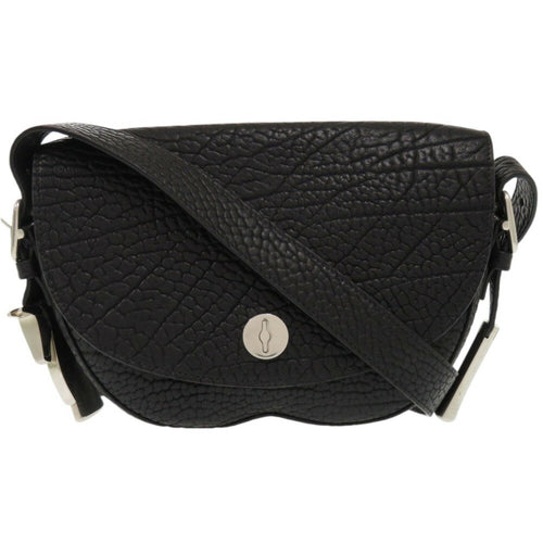 Burberry Black Leather Shoulder Bag