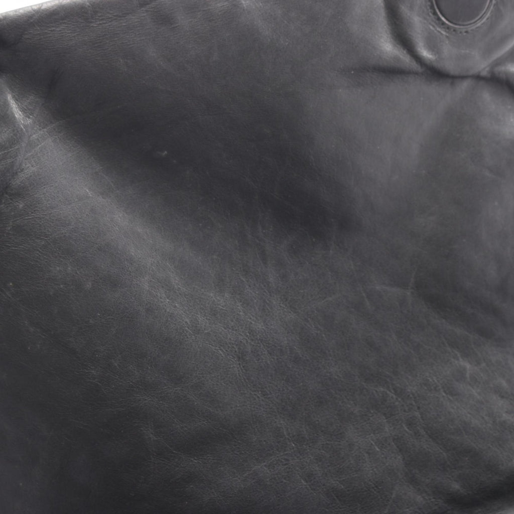 Bottega Veneta Black Leather Shoulder Bag