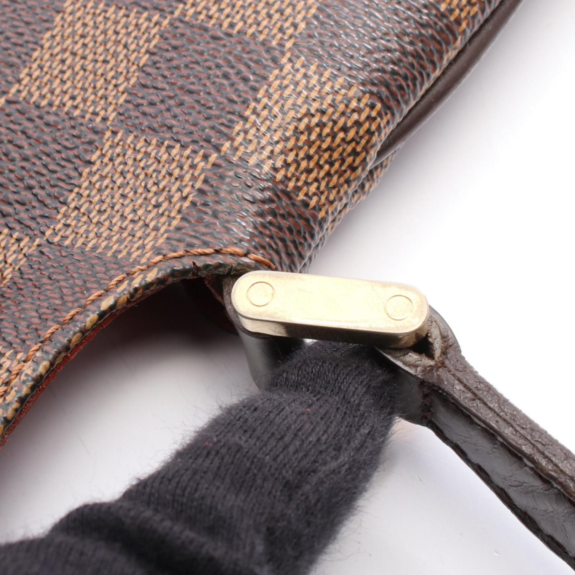 Louis Vuitton Brown Damier Canvas Coated Canvas Leather Shoulder Bag