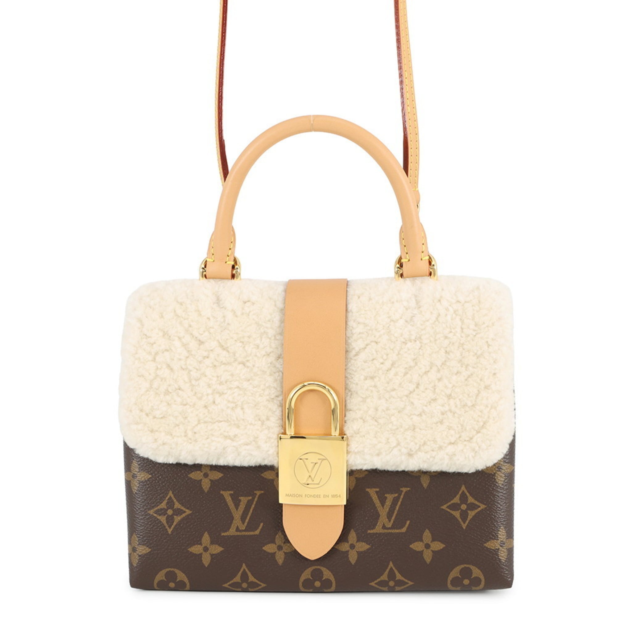 Louis Vuitton Brown Monogram Monogram Leather Handbag