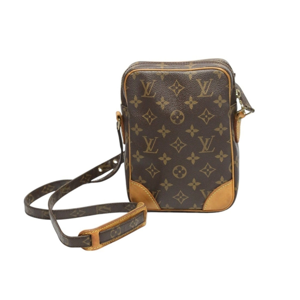Louis Vuitton Brown Monogram Canvas Shoulder Bag