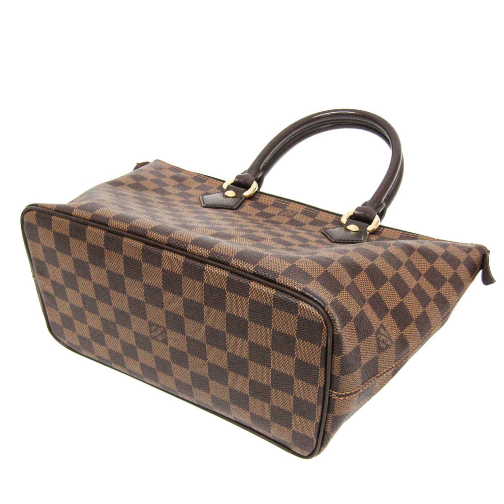Louis Vuitton Damier Ebene Damier Canvas Handbag