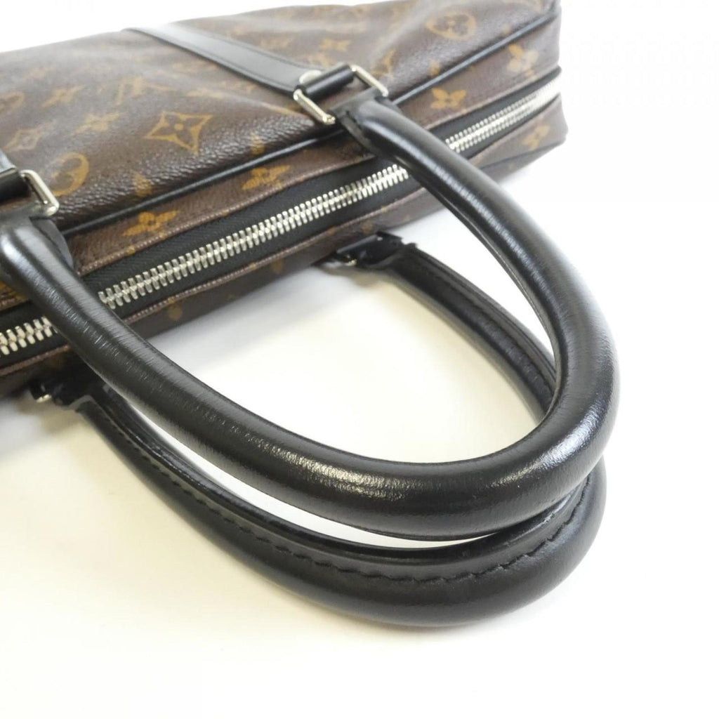 Louis Vuitton Marron Coated Canvas Handbag