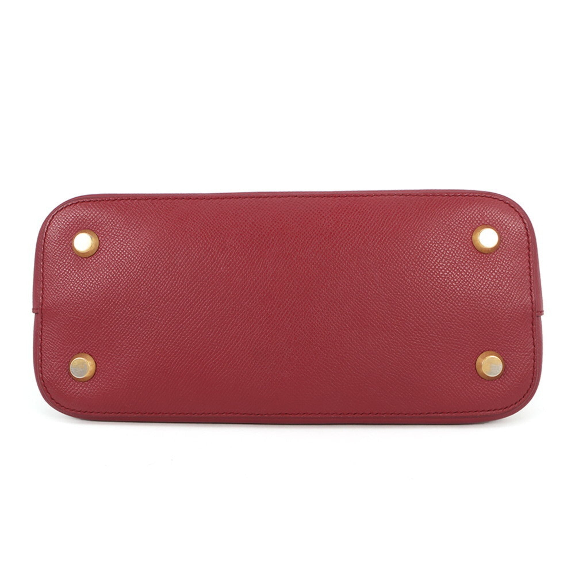 Balenciaga Red Color Leather Handbag Shoulder