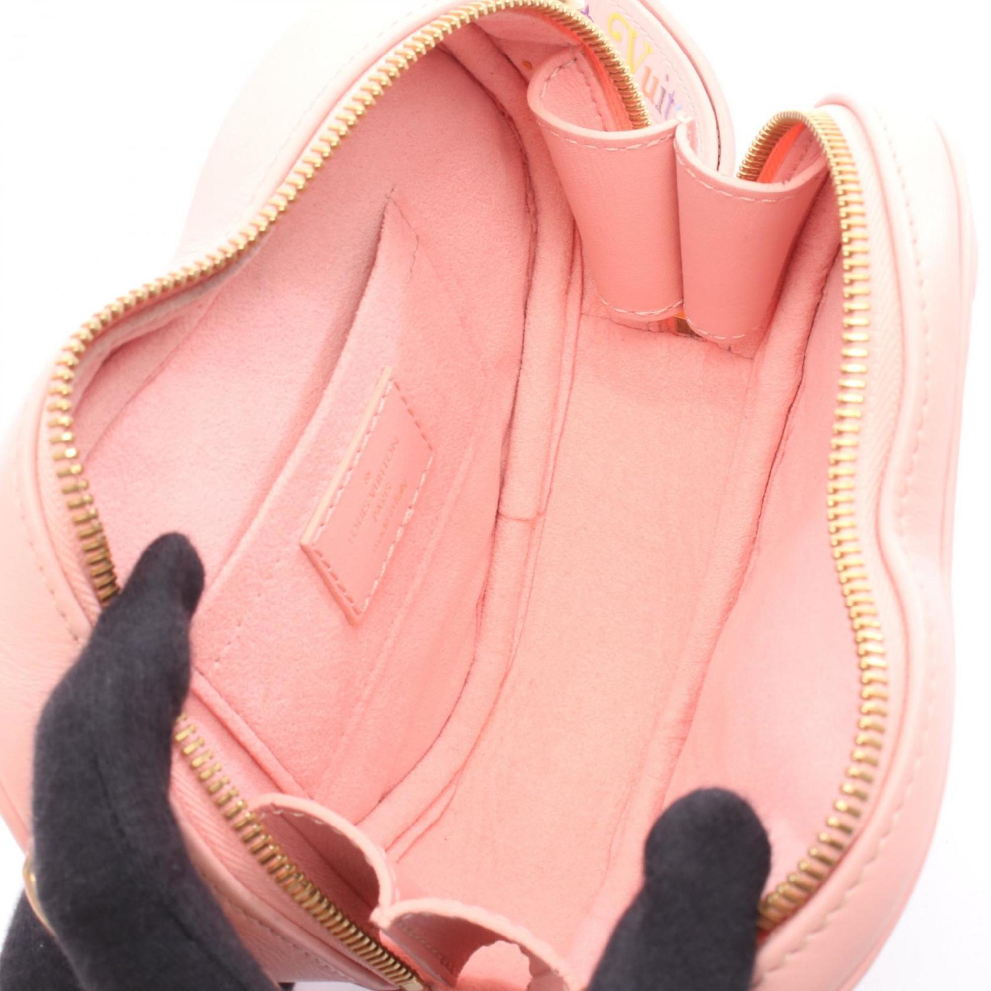 Louis Vuitton Pink Rose Pink Leather Shoulder Bag