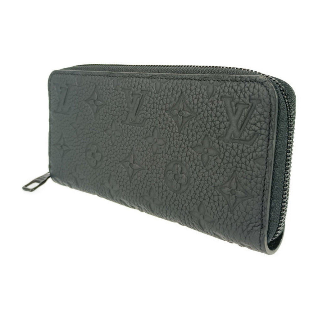 Louis Vuitton Black Leather Long Wallet