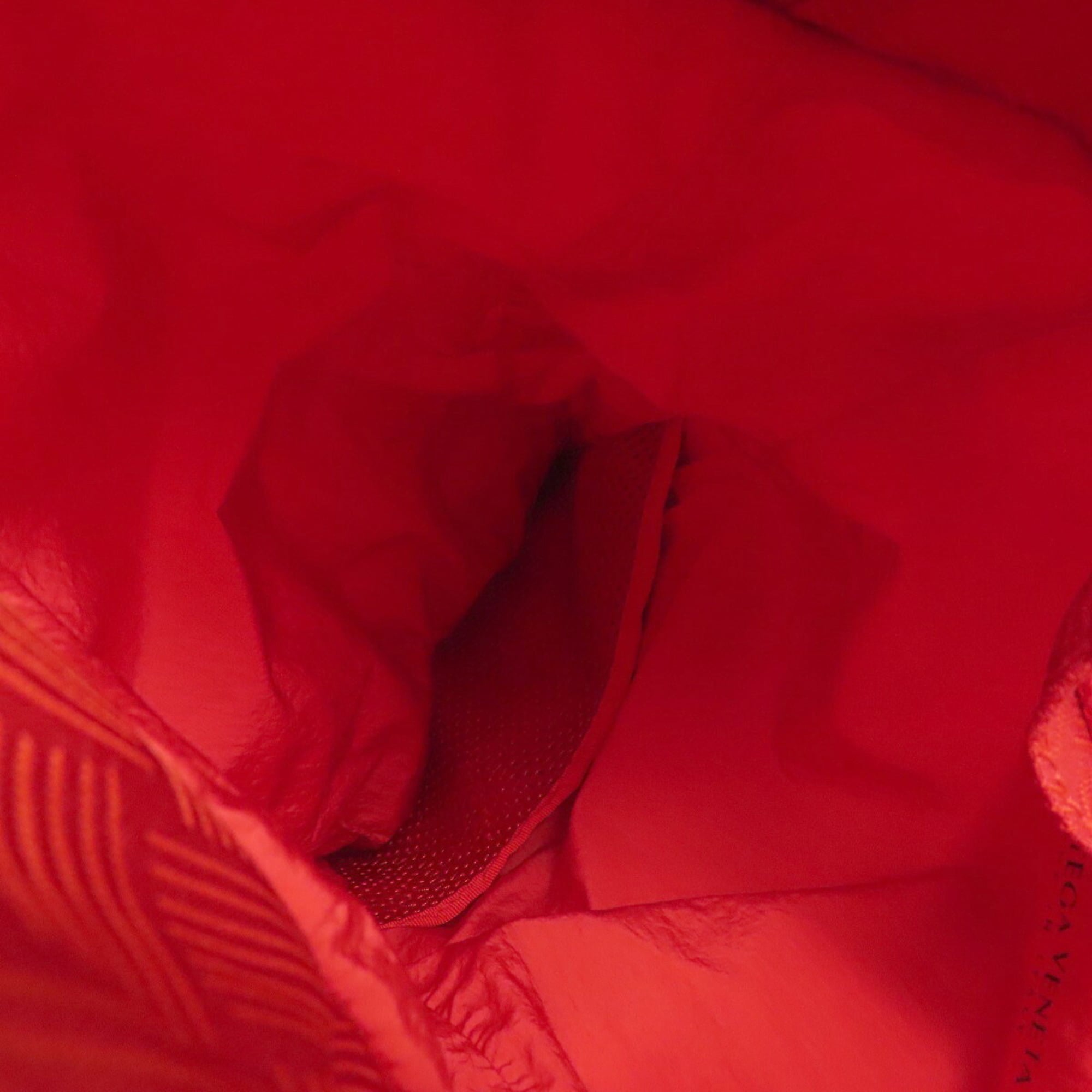 Bottega Veneta Red Color Nylon Sling Bag