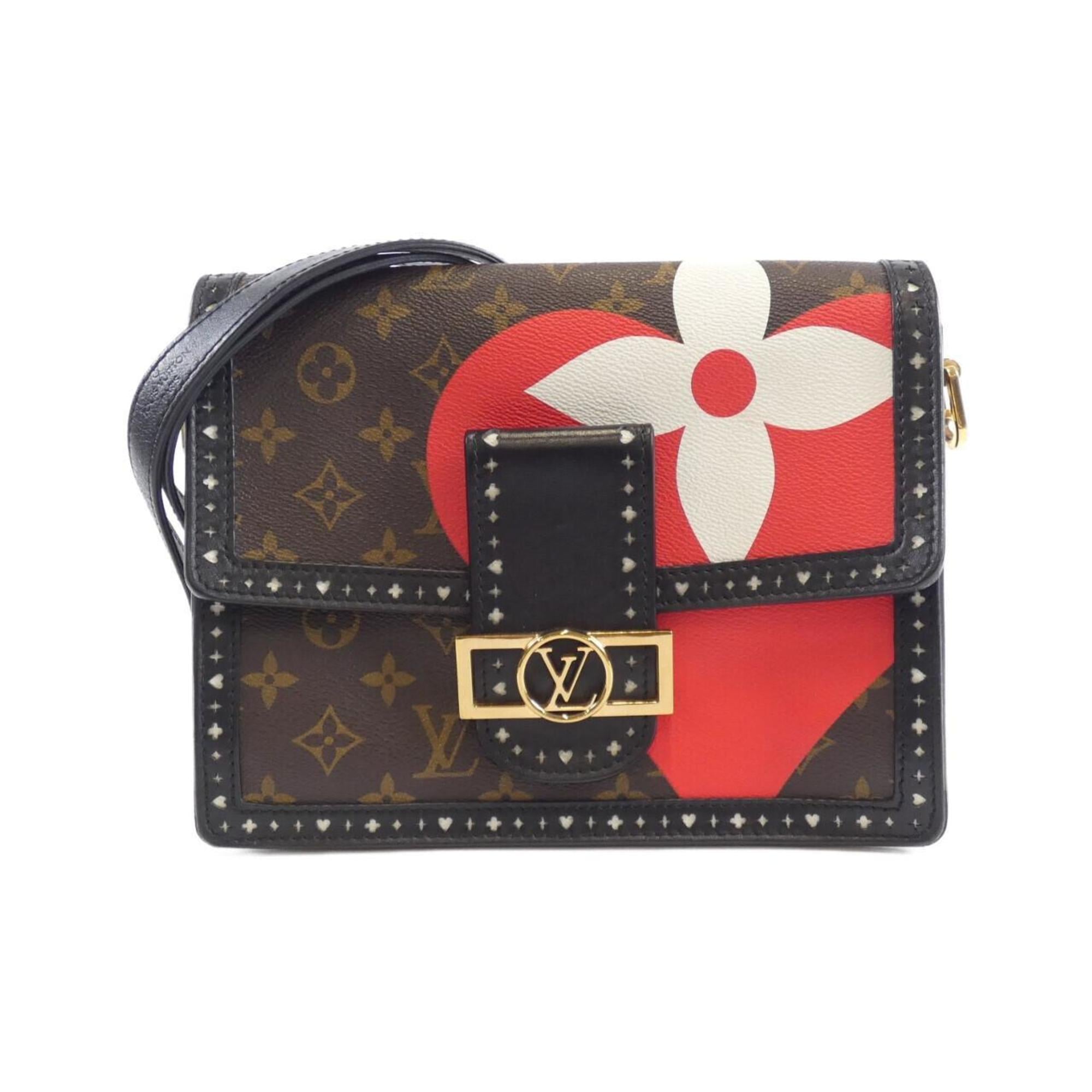 Louis Vuitton Monogram Marron Coated Canvas Shoulder Bag