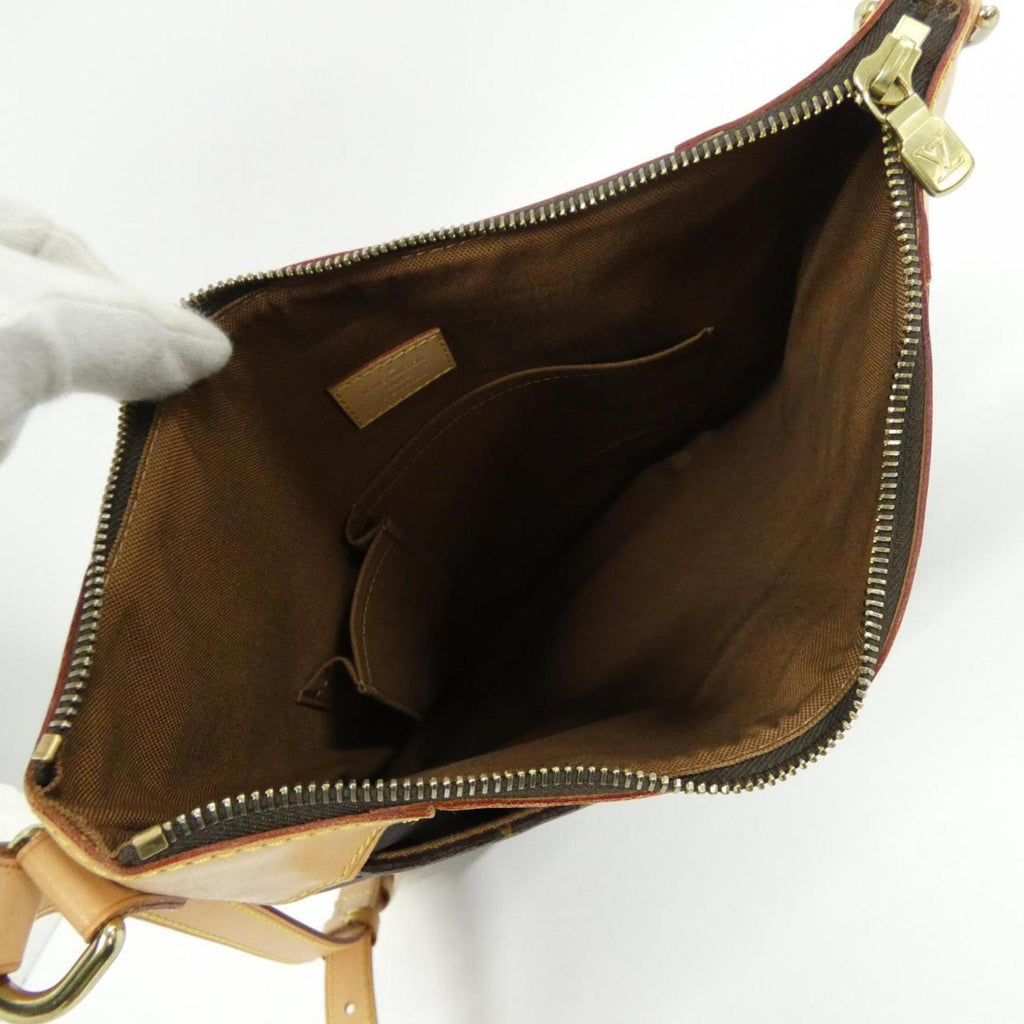 Louis Vuitton Marron Coated Canvas Shoulder Bag