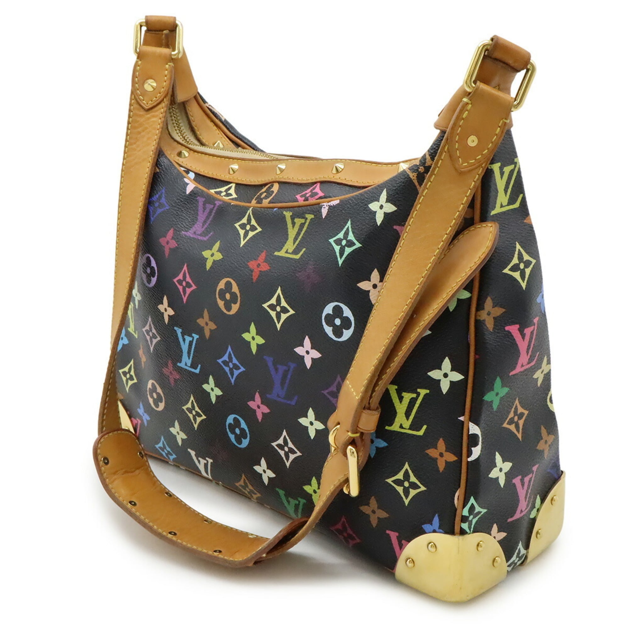 Louis Vuitton Black Monogram Multi-Color Monogram Multicolore Shoulder Bag