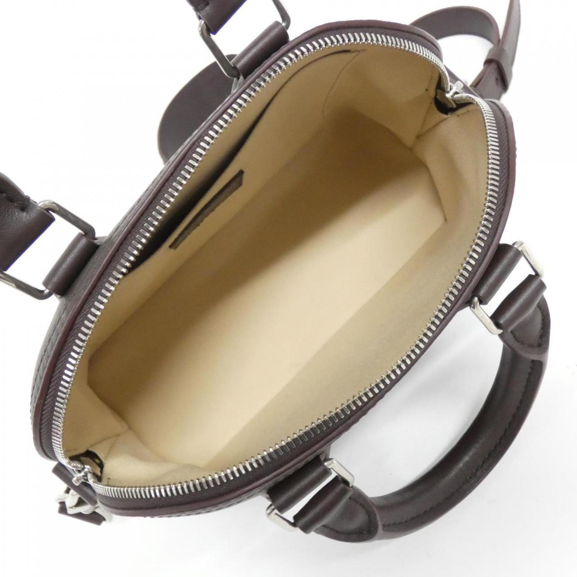 Louis Vuitton Brown Leather Handbag